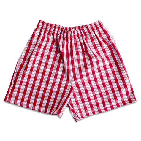 Denim Shorts - Red - Ladies